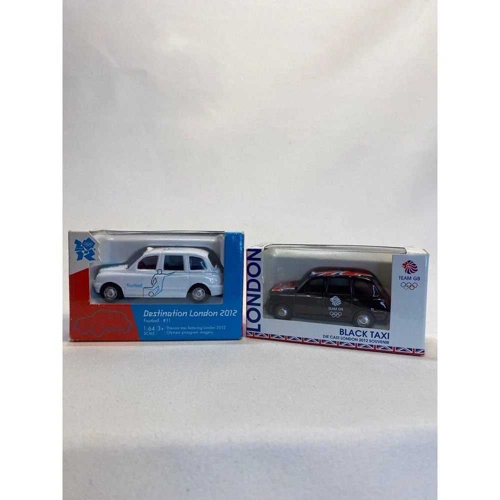 Lot of 2 London Olympic 1/64 Diecast